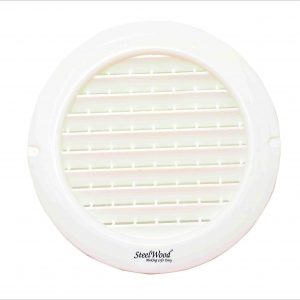 Steelwood Circle Cowl Air Vent Grille Cover Ducting |White, 6 Inch…